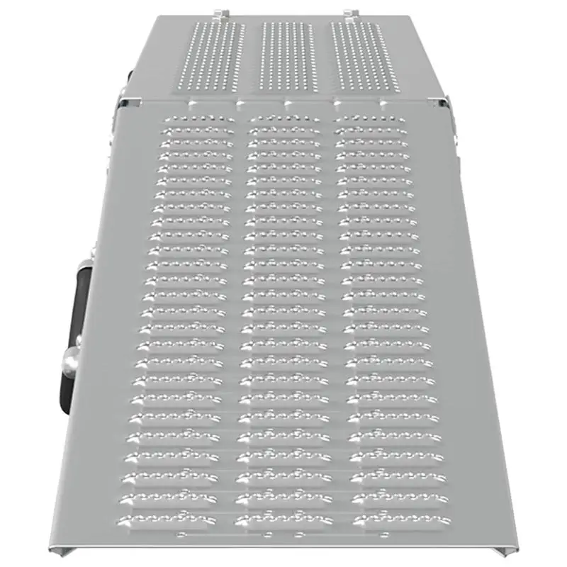Immagine 6: Rampe Pieghevoli 200kg per rampa, 2 pz, Argento, 166 x 23 x 4,5 cm