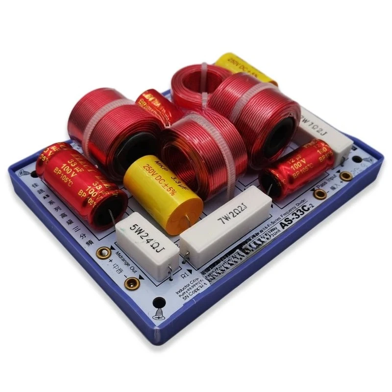 2 шт. KASUN AS-33C 3-полосный 160 Вт Hi-Fi аудио динамик делитель частоты кроссоверные фильтры