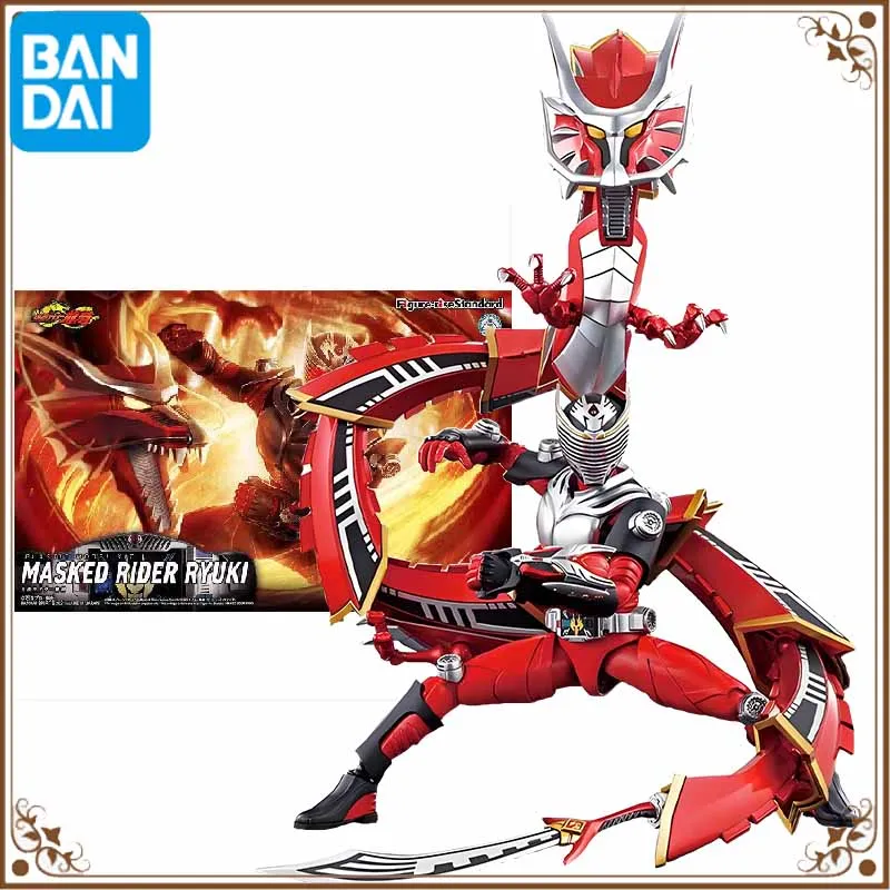 Bandai Original box Figure-Rise Standard Masker Kamen Rider Ryuki Anime Action Figure Model Kit Assembly Collectible Toys