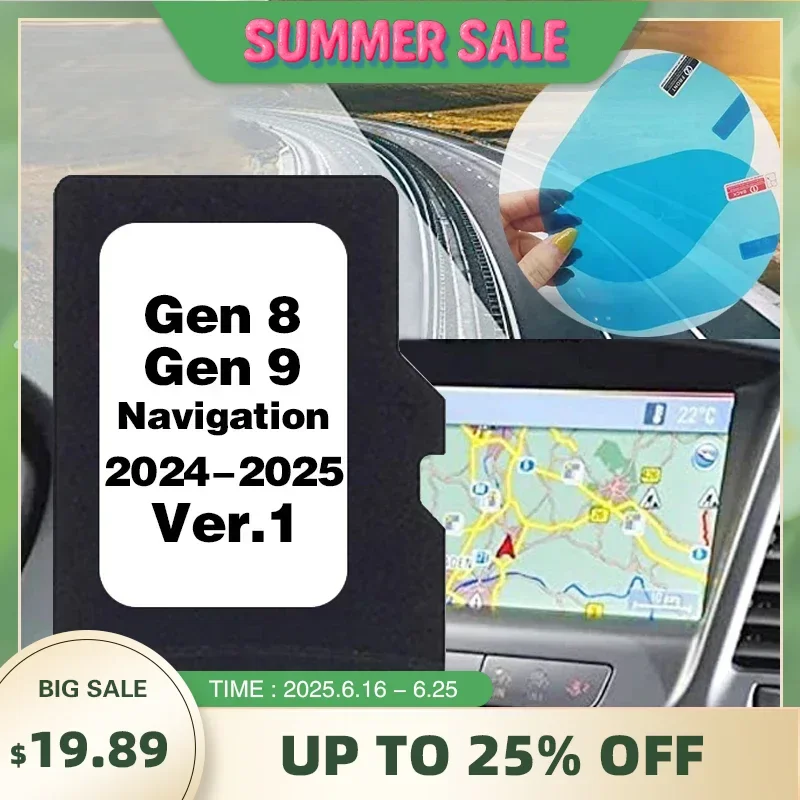 

Sat Nav GEN8 GEN9 Navigation TF Card Europe Britain Maps for Lexus CT/ES/GS/IS/LS/LX/NX/RC V1 2024/2025 GPS Free Shipping