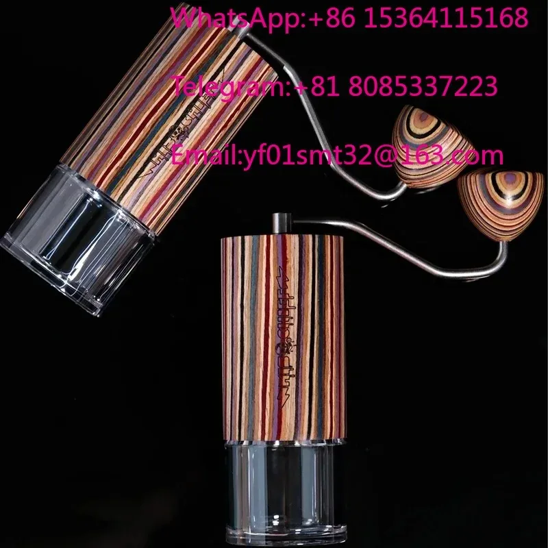 M40 Hand Crank Coffee Grinder MK4 Upgrade Red Axis Commander