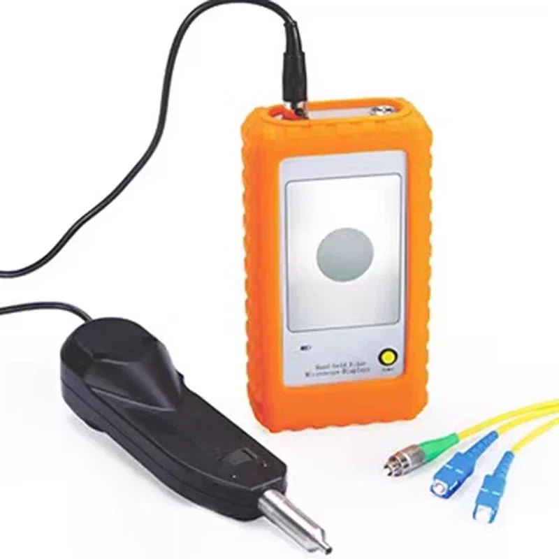 Handheld Fiber End-Face Magnifier Inspection Microscope TQ-DIS-S Display Host Fiber End-Face Inspection Instrument