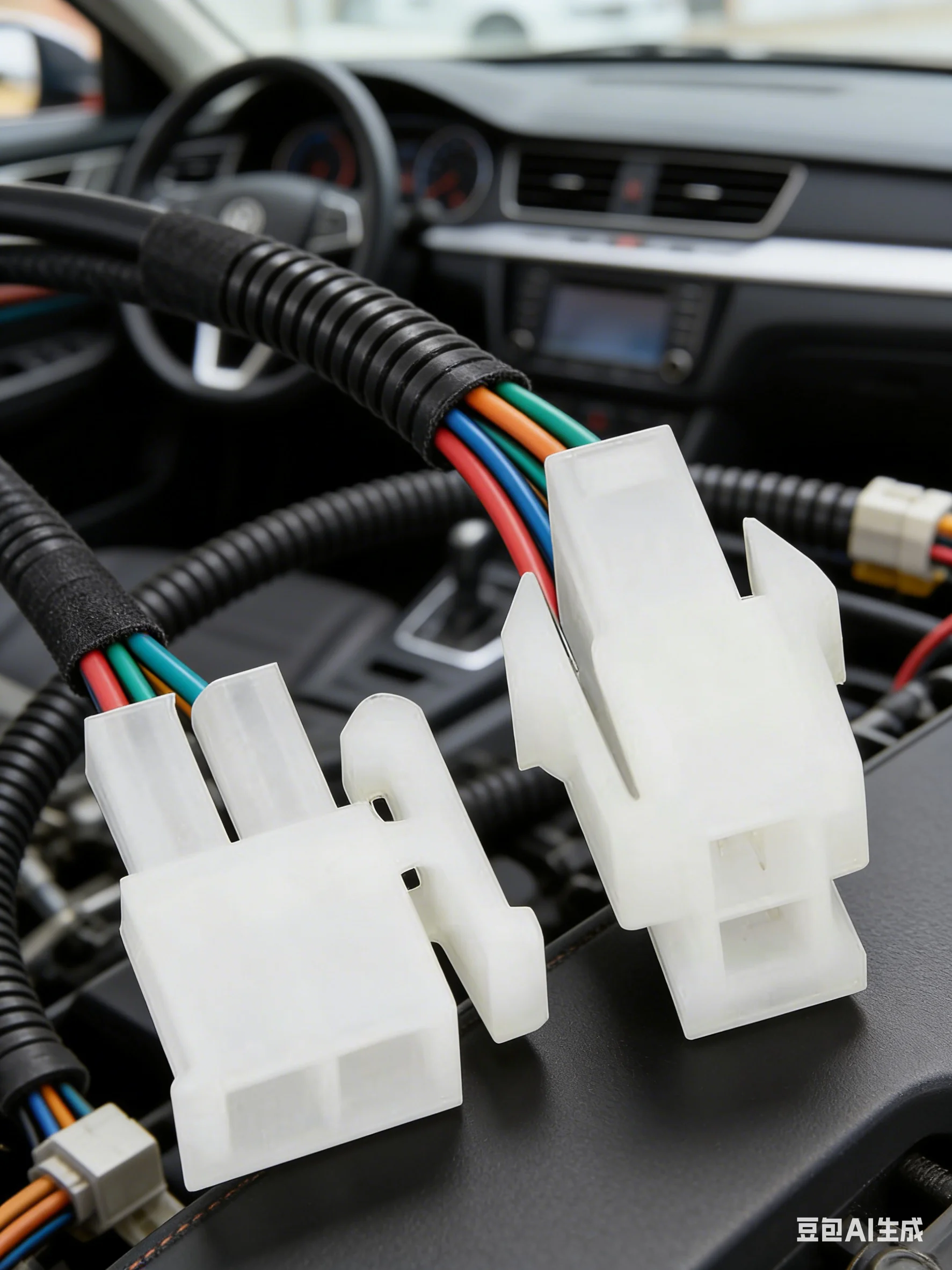 Juego de conectores de arnés de cableado automotriz, conjunto de conectores de automóvil de 2 pines, 5557 y 5559, 10 juegos