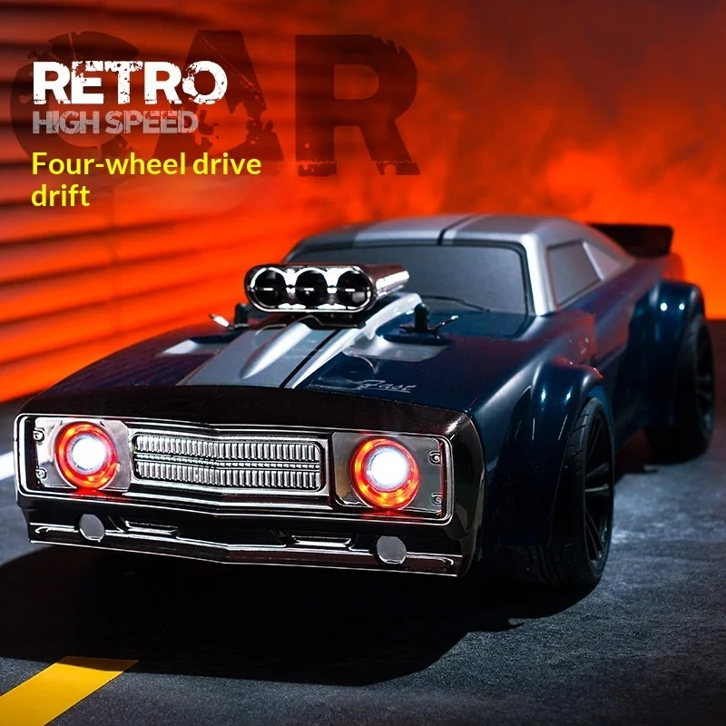 SCY 16303 1/16 4WD Drift Car 35km/h High Speed RC Car 2.4G RC American Muscle Car Boys Toys/Parties, Gifts
