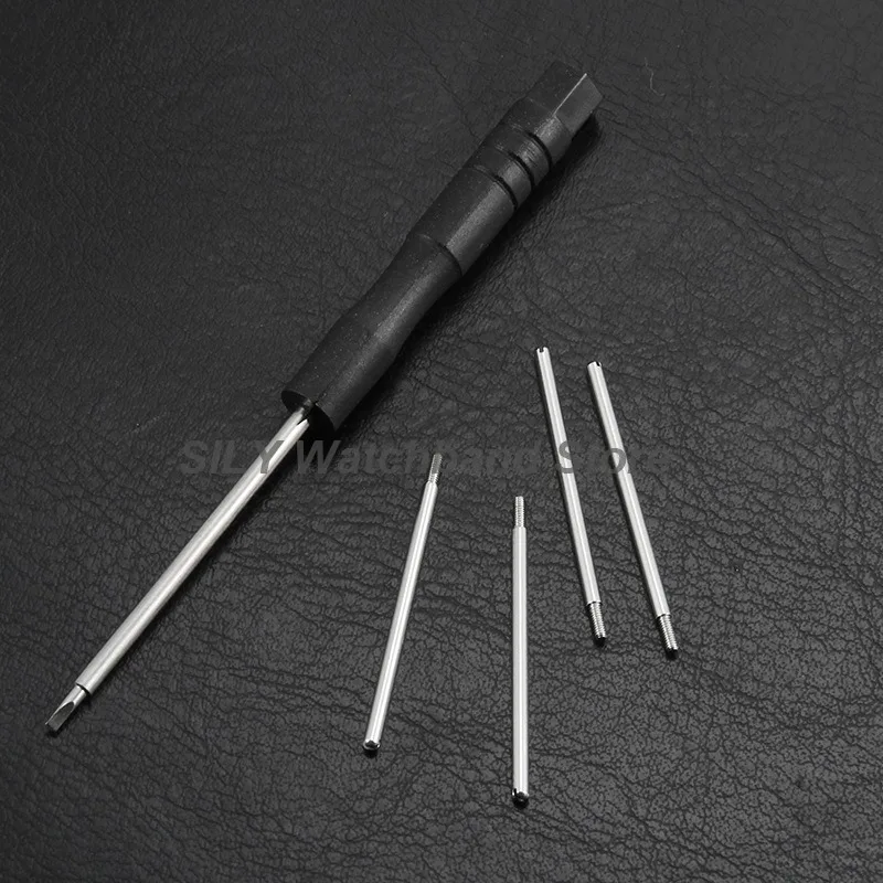 26.5 مللي متر 30.7 مللي متر ساعة موصل قضيب ل كارتييه سانتوس 100 مسامير من الفولاذ المقاوم للصدأ حزام الساعات ربط الصلبة ساعة المسمار التبعي #1