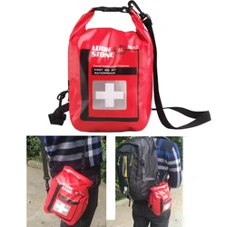 Borsa impermeabile per kit di pronto soccorso da viaggio per escursionismo da campeggio Borsa per medicinali di emergenza per auto a casa Custodia medica per kayak per canoa all'aperto