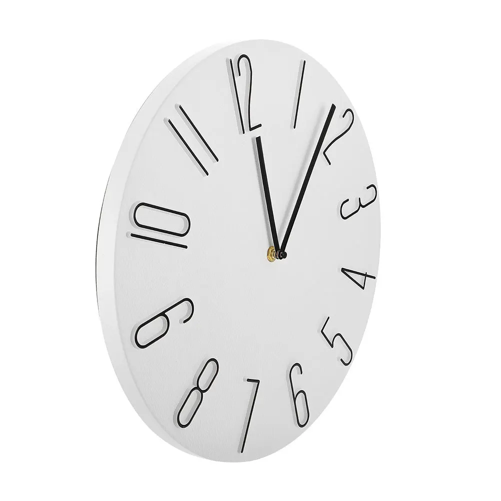 

Oversized Mute Wall Clock Digital Hanging Design Modern Simple Style Home Decor Silent Clock for Living Room Bedroom