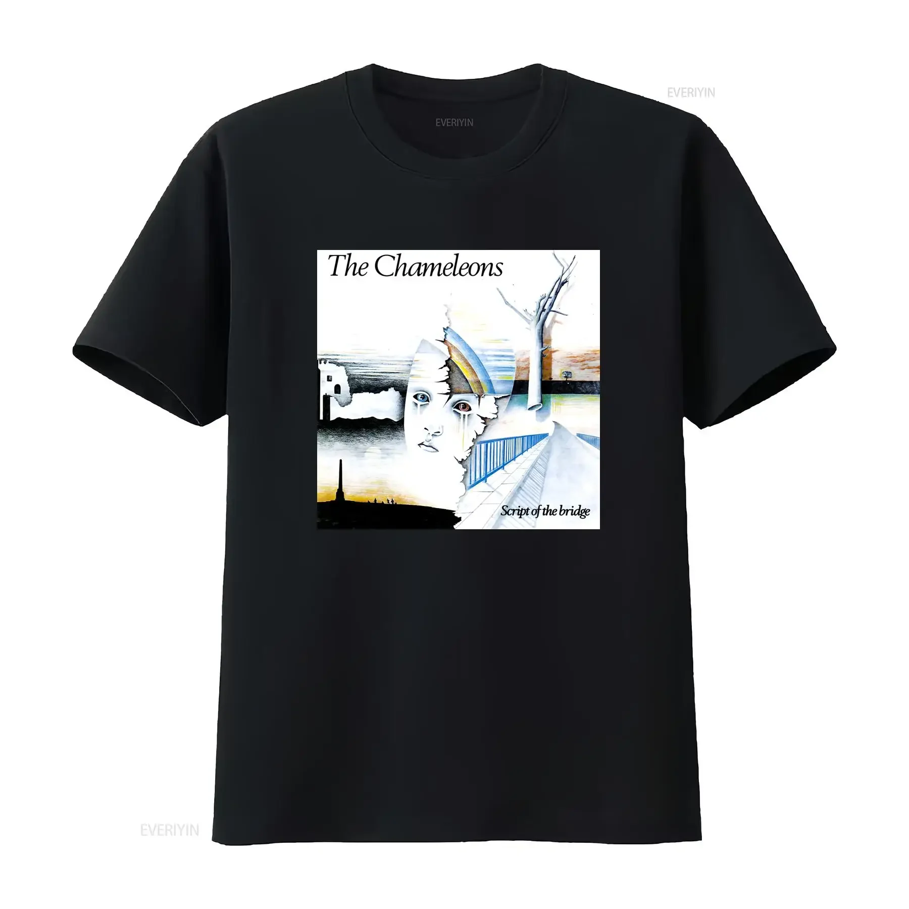 The Chameleons Band Script of bridge Art Print T Shirt for Men and Women All Sizes Available vintage Washed Casual homme