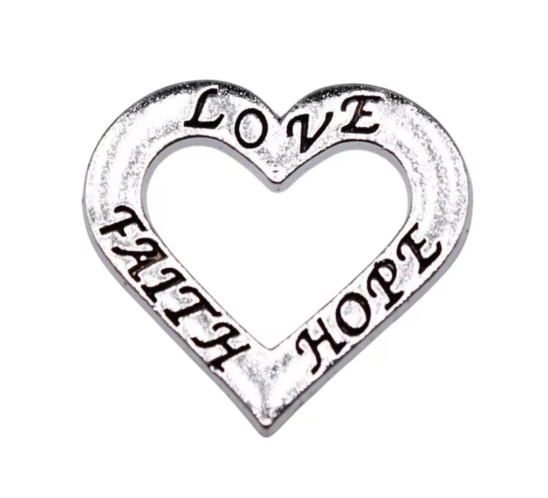 

10pcs 22x21mm Zinc alloy metal tibetan silver plated charm T0403 for jewelry making