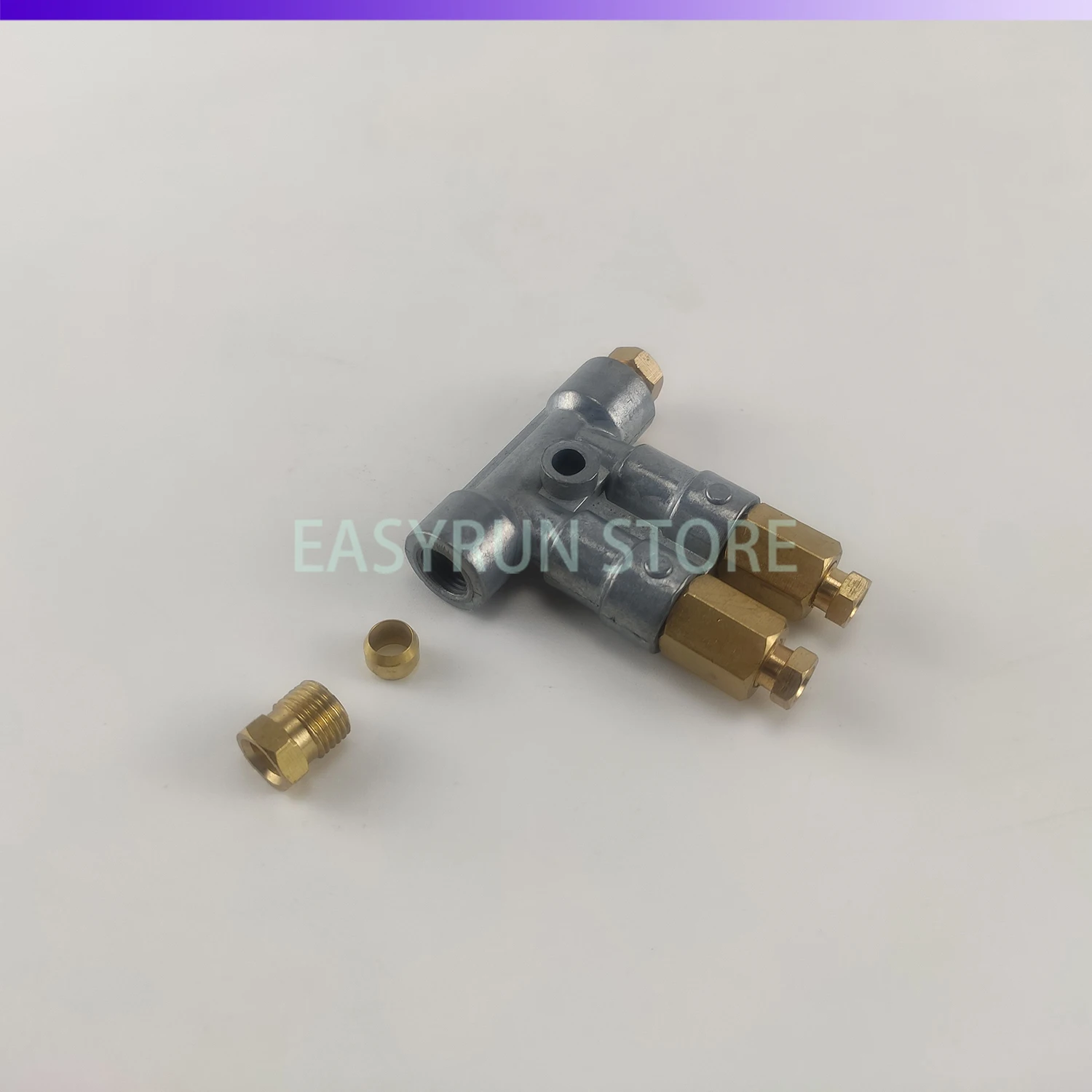 2 positions Positive displacement adjustable oil distributor-high-pressure lubrication fitting for machining centers