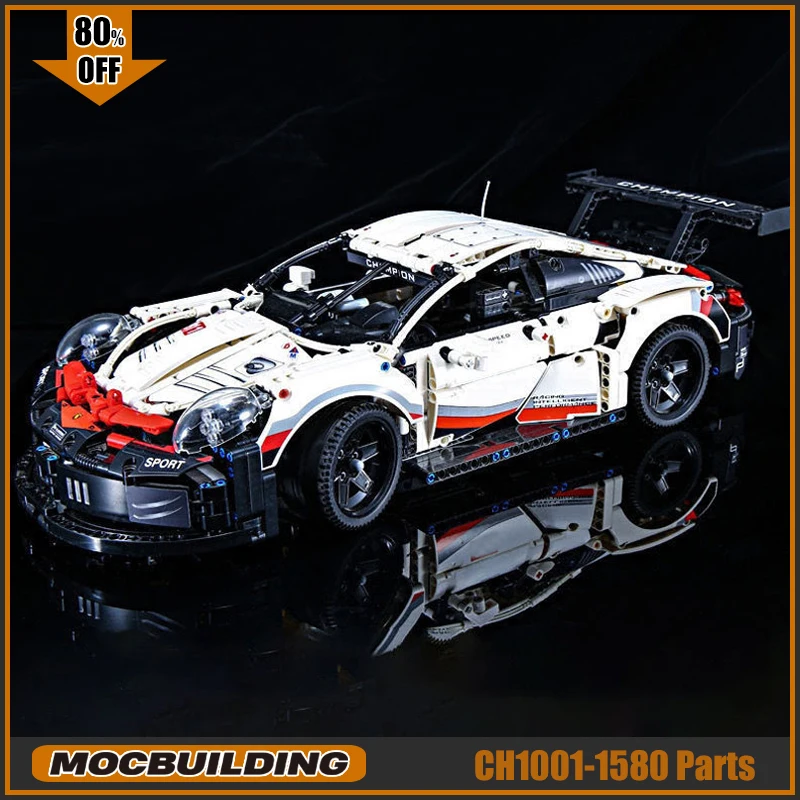 

MOC Building Blocks Racing Car Formula Technology Bricks DIY City Speed Model Toys For Kids Children Birthday Gifts Xmas Present