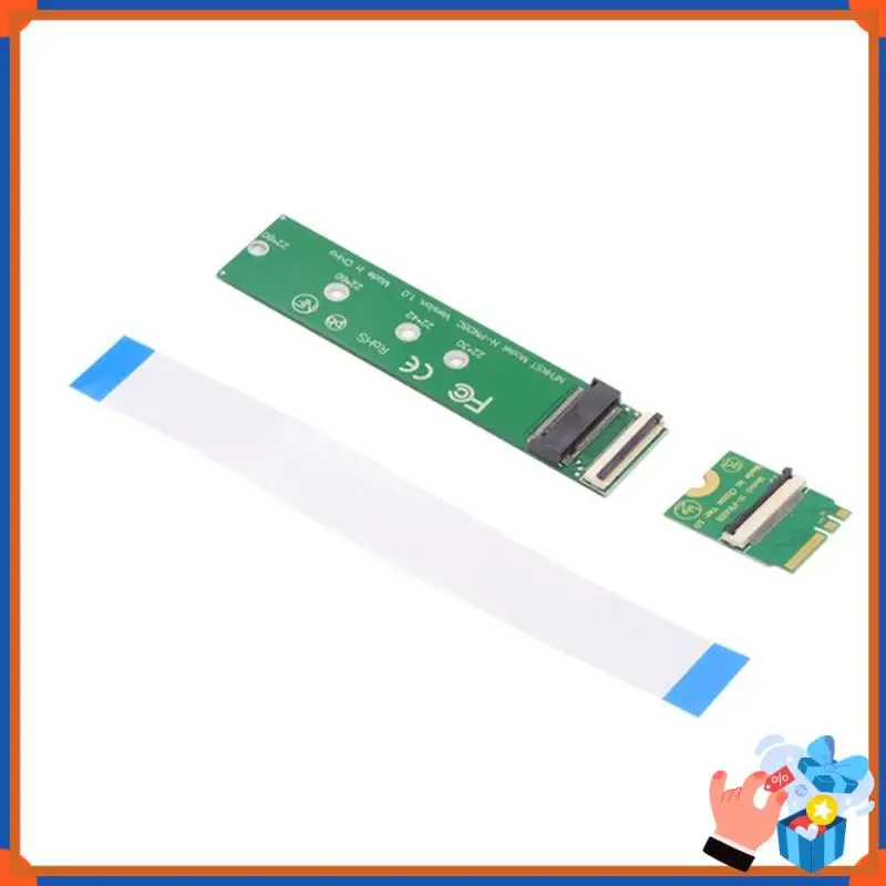 Compact Key A+E Interface WIFI Tom.2 Key M Interface Adapter FPC Soft Bank SSD Connection Cable NVME Adapter Card NGFF