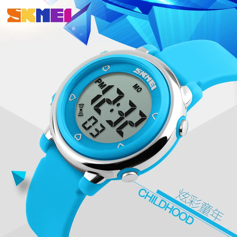 Kids Digital Sport Waterproof Watch for Girls Boys Kid Sports LED Electrical Watches Luminous Alarm Stopwatch Child Wristwatch