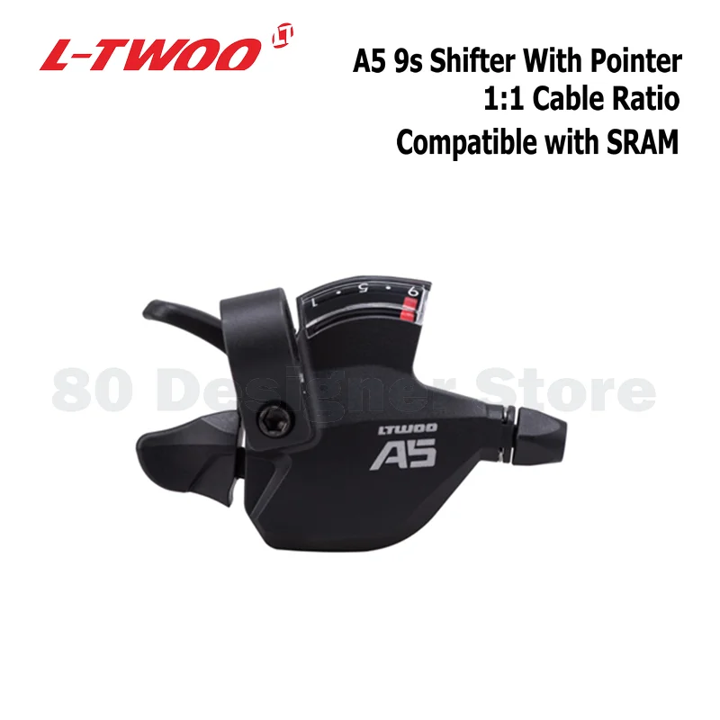 LTWOO 9V 10V Speed Rear Derailleur Trigger Groupset A5 Shifter 1X9S 1x10v Switches 11-32T cassette Compatible SRAM X4, X5, X7,X9