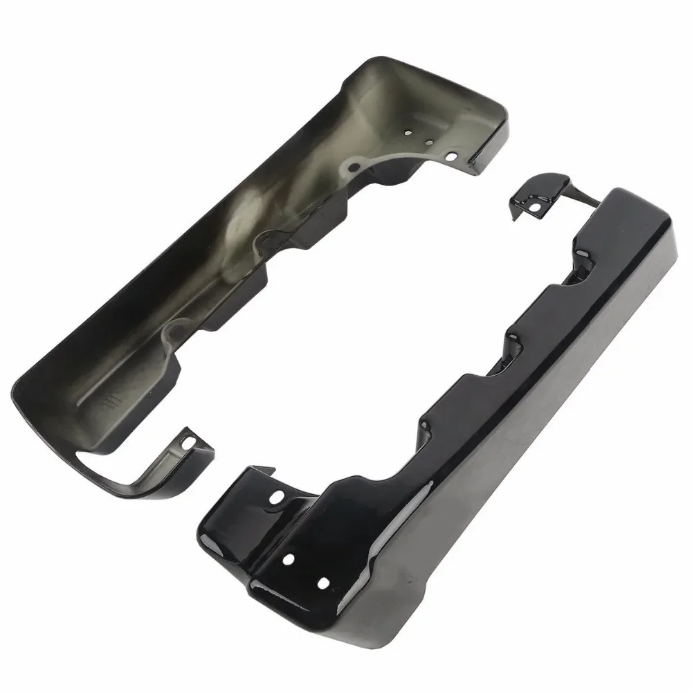 Estensioni della borsa da sella allungata dura da 4 "per Harley Touring Electra Road Glide King 1994-2013 accessori per moto