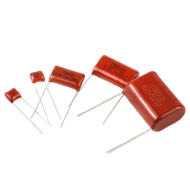 20PCS CBB22 400V155J 155J400V 400V 155J 1.5UF Pitch 15mm 20mm 25MM CBB Polypropylene Film Capacitor