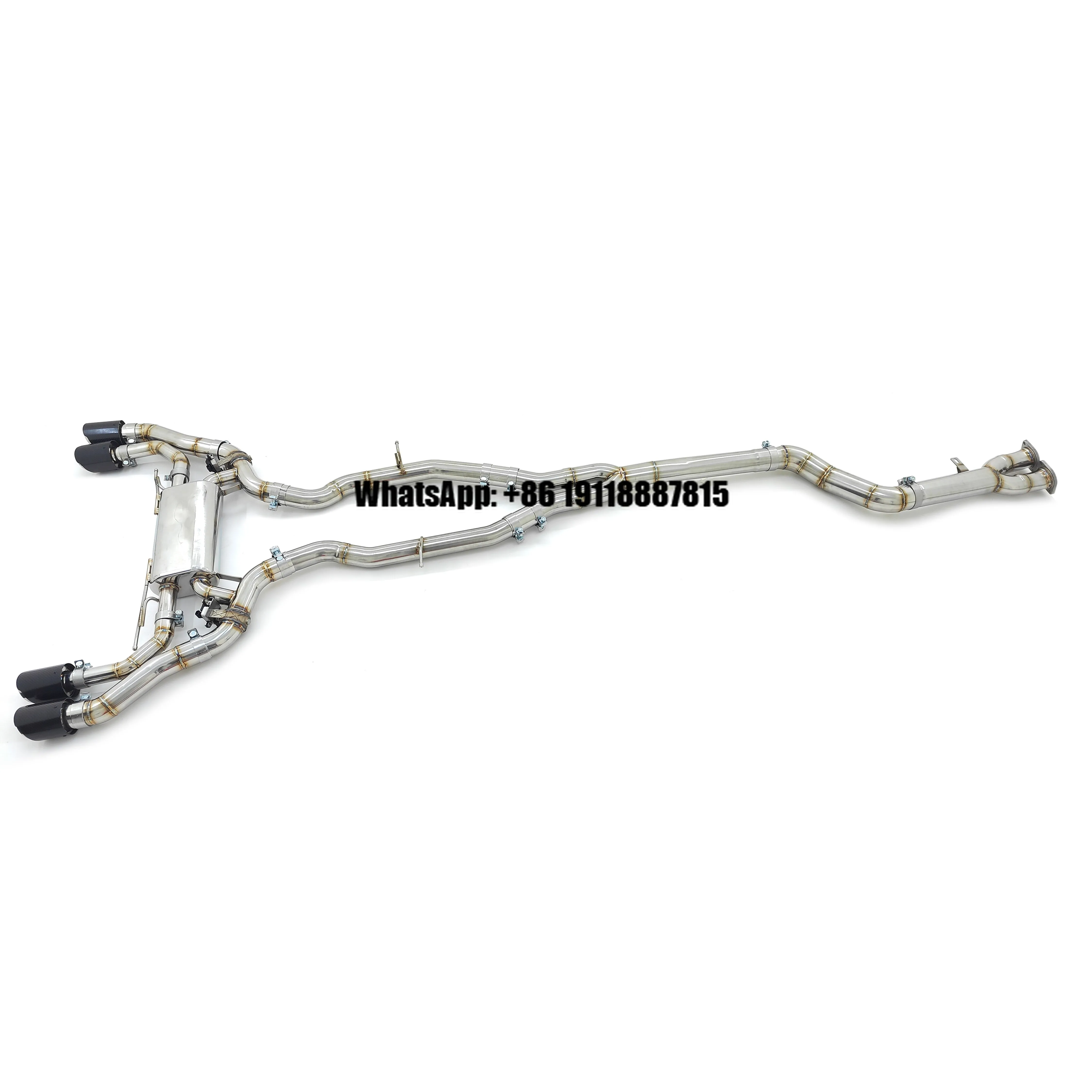 

Выхлопная система CSZ 3.5'' Single Midpipe Muffler Axle Back Valved Catback для BMW F97/X4M F98 3.0T, нержавеющая сталь, для автомобилей