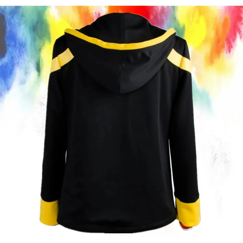 707 cosplay costume Mystic Messenger Saeyoung console cosplay zipper jacket luciel seven hoodies 707 red T-shirt short orange wi