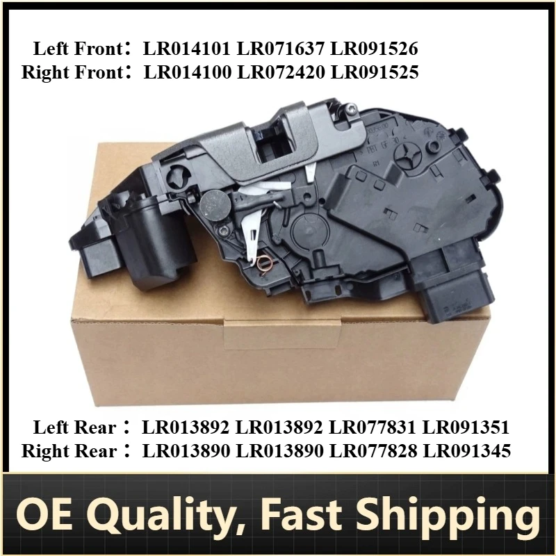 

P/N: LR013890 LR013892 LR014100 LR014101 - Door Lock Actuators for Jaguar XF XJL Land Rover Range Rover Sport Evoque Discovery 4