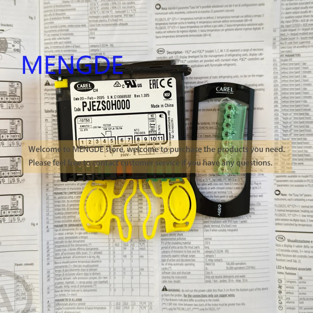 PJEZS0H000 CAREL EASY Temperature Controller CODE: PJEZSOHOOO Original image 2
