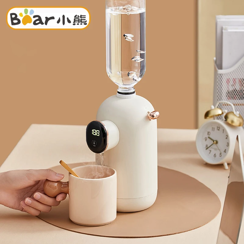 

Bear Instant Heating Water Dispenser 1600W Smart Electric Pump 3s Fast Heat Dispensador Quantitative Bucket Bottle Dispenser