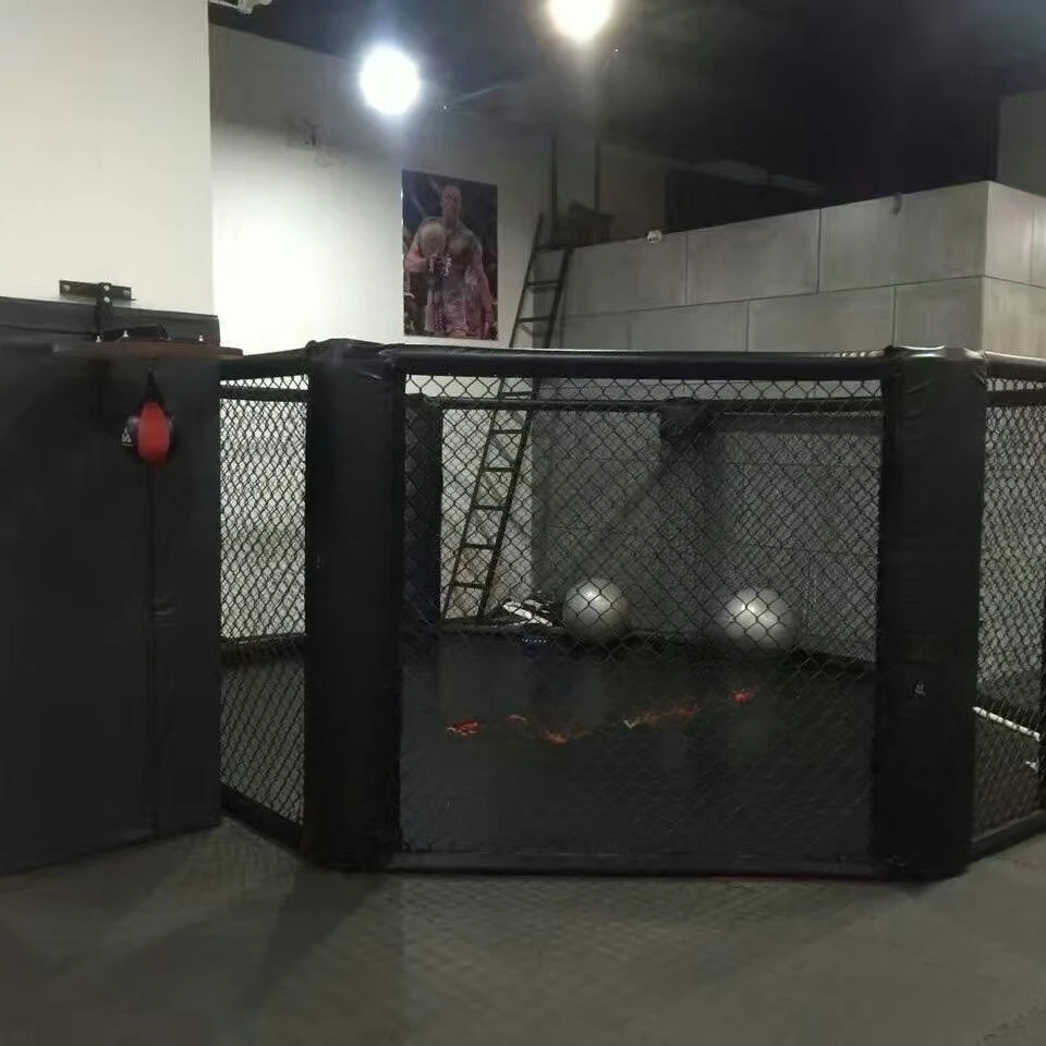 Competition training ring boxing ring octagonal cage fighting cage MMA ring fighting table floor fighting cage