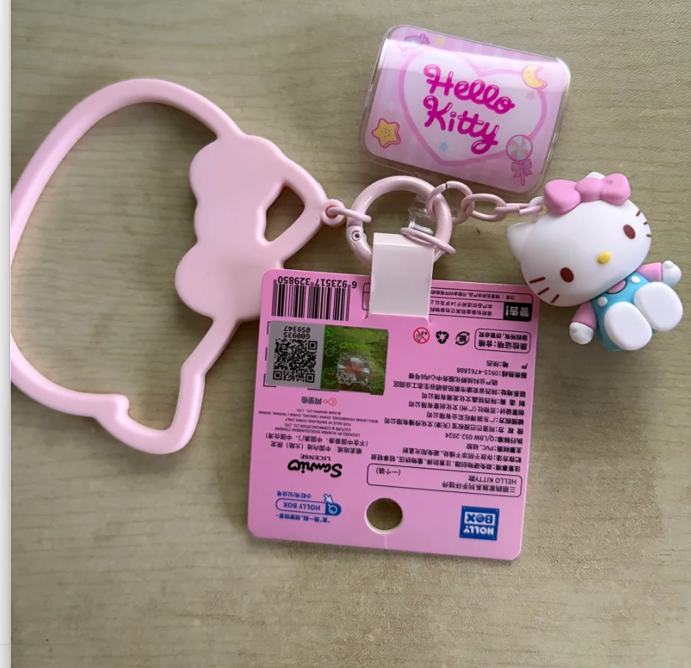 HOLLY BOX Kuromi Original Niedlicher Schlüsselanhänger Armbandanhänger Taschenanhänger für Mädchen Ideales Geschenk – Detail 23