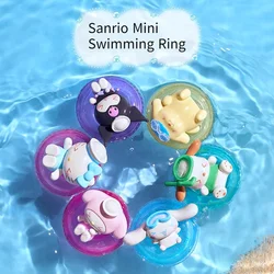 Sanrio Mini Anello da Nuoto Serie Cieco Scatola Kawaii Modello di Bambola Kuromi My Melody Hello Kitty My Melody Pachacco Pumpumporin