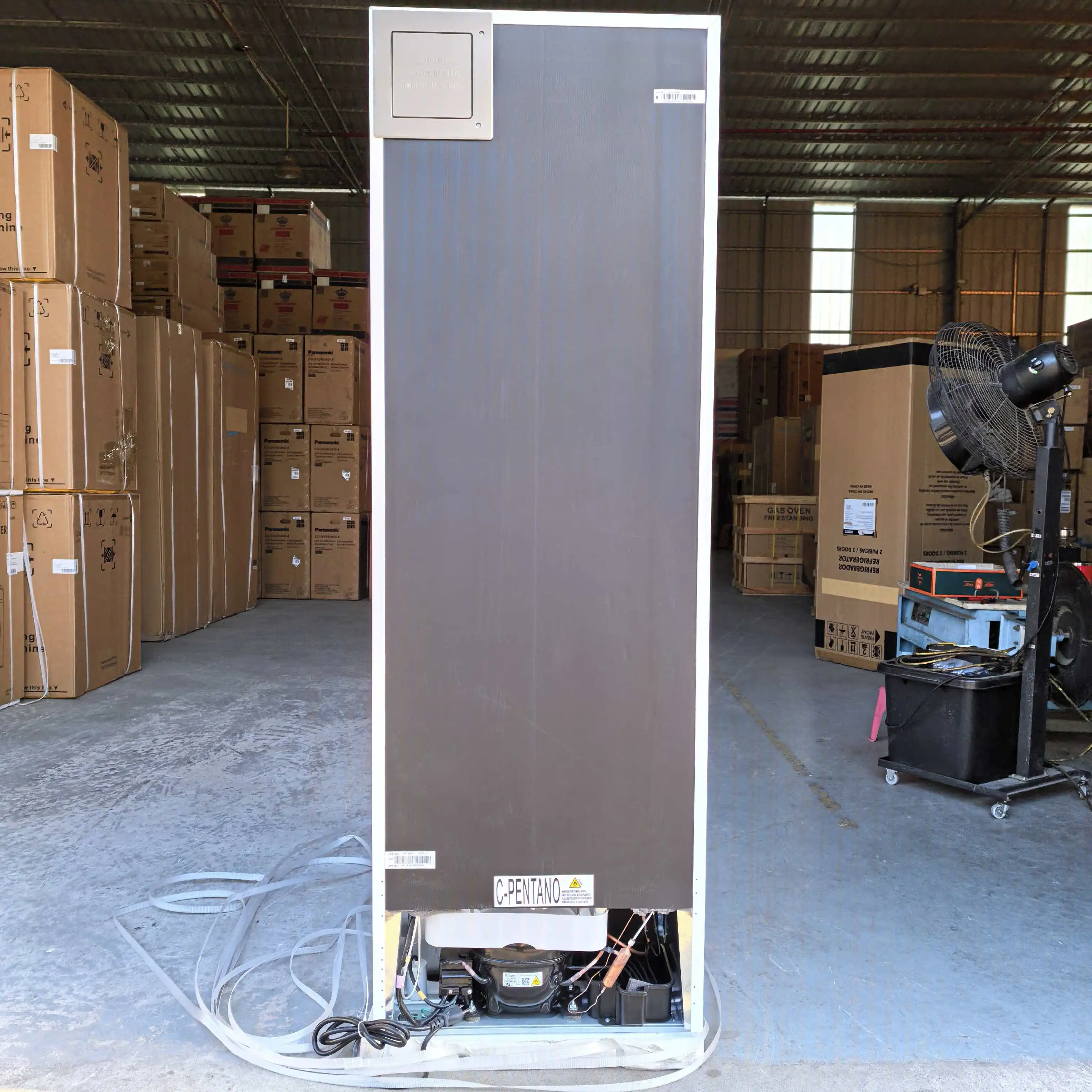 Free Standing Double Door Fridge Top Freezer 260L Air Cooled Two Doors Refrigerator Cheap Price 110V 220V 50/60HZ