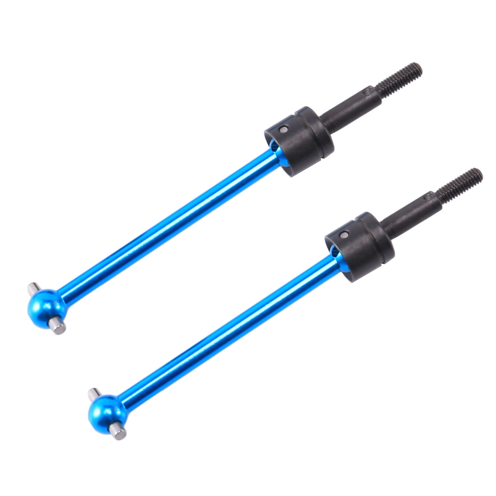 2 Pcs Metal Universal Drive Shaft CVD (64mm) for Tamiya DT03 TT02B TT-02B RC Car Upgrade Parts Accessories