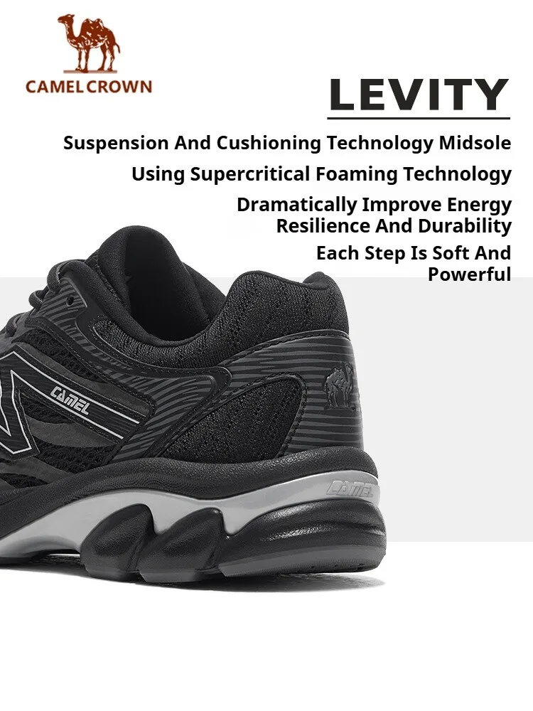 الجمل تاج مضيئة احذية الجري للرجال 2026 جديد تنفس خفيفة الوزن امتصاص الصدمات أحذية رياضية عادية في الهواء الطلق الركض المدربين #3