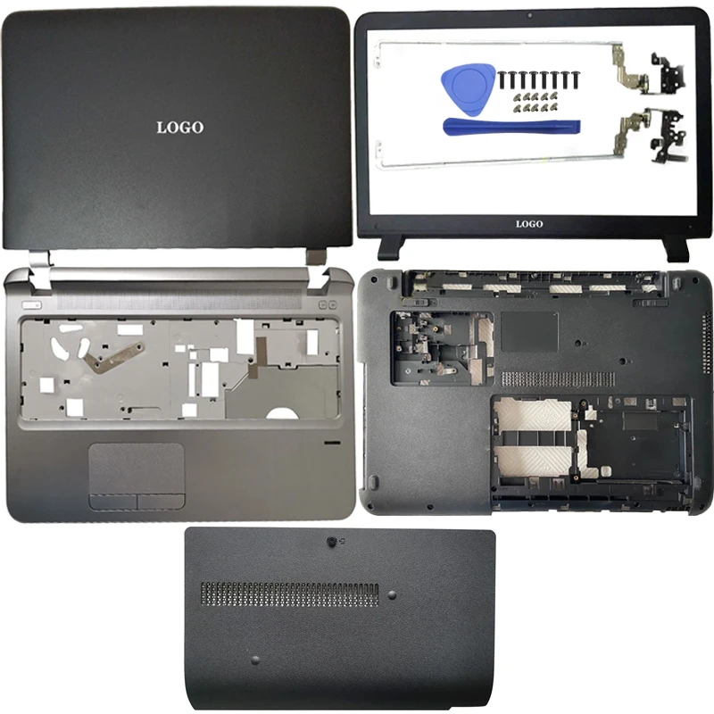 

NEW Laptop LCD Back Cover/Front Bezel/Hinges Cover/Palmrest/Bottom Case/Bottom Cover for HP ProBook 450 G3 455 G3 Computer Case