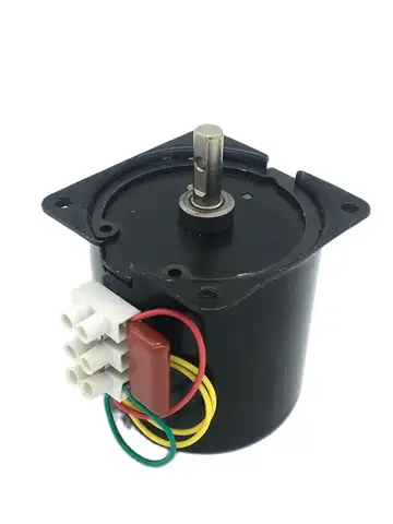 Bringsmart kalıcı mıknatıs senkron DİŞLİ Motor AC 110-220V yüksek tork küçük Motor 60KTYZ CW/CCW barbekü perde otomat