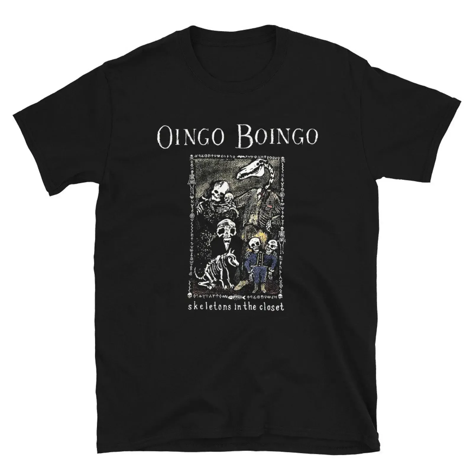 Oingo Boingo T Shirt 80s Alternative Rock Vintage vintage Washed Stylish Unisex Stretched Comfortable Breathable