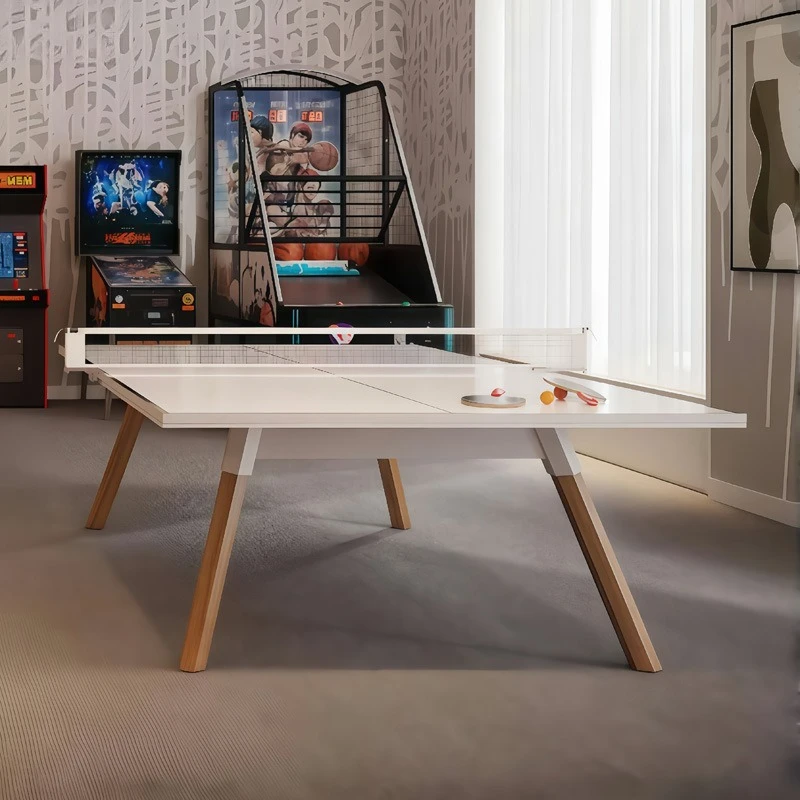 

Solid wood table tennisindoor foldable professional tennis standard type
