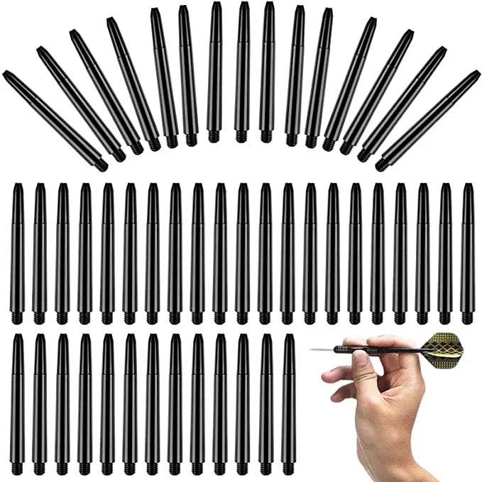 100Pcs/lot Nylon Dart Shafts 2BA Screw Thread Plastic Darts Rod Stems Darts Accessories For Standard 2BA Screw Thread