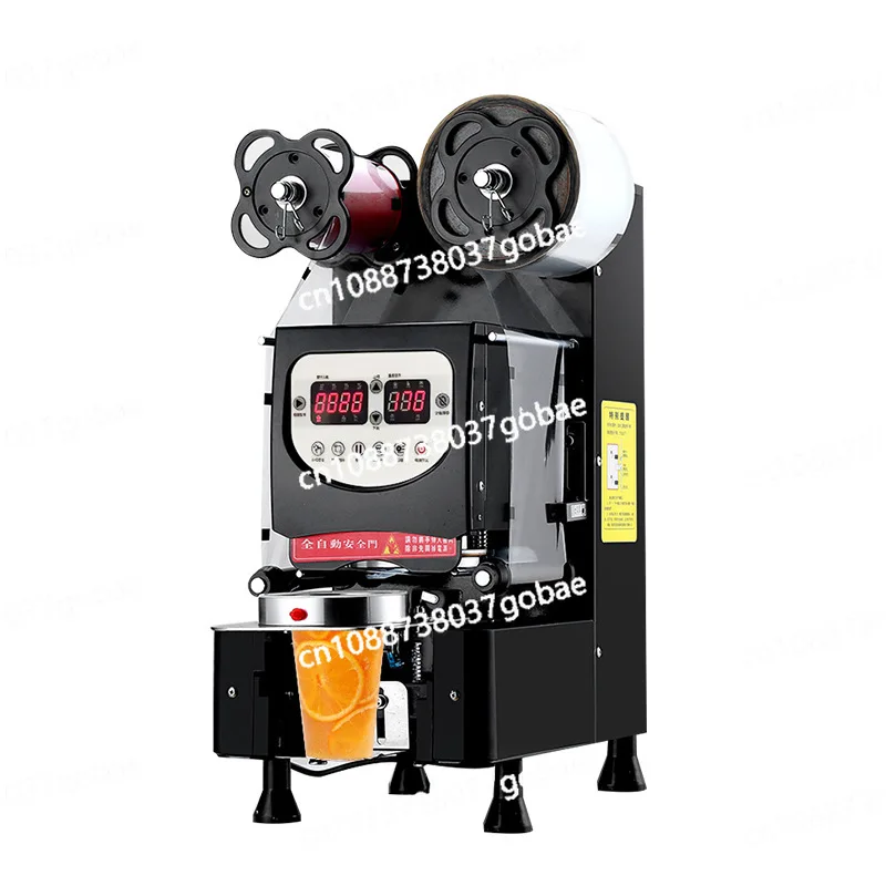

Commercial intelligent automatic soy milk sealing machine cup sealing machine 110/220V milk tea sealing machine