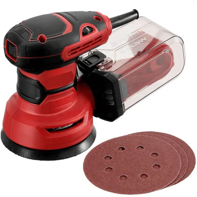 Hight Quality 5Inch Electric Random Orbital Tools Mini Pneumatic 90 Degree Sander Panel Beater Air Belt Sanders