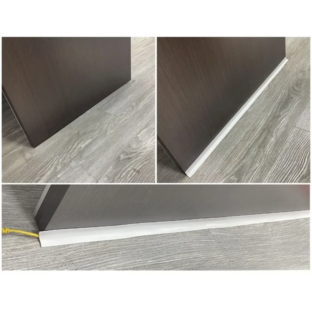 PVC Inner Corner Line Living Room Ceiling Top Corner Line Decorative Strip Self-adhesive Wall Corner Furniture Edge Guard Strip