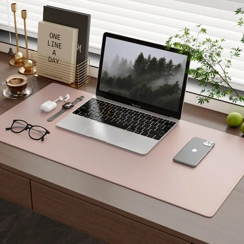 Car Line Leather Mouse Pad Suitable for Computer Office Games Daily Desktop Protection Waterproof Anti Slip Wear-resistant Use