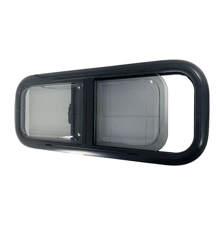 800*400mm Double Arylic Glass RV Slding Window, Round Corner, Acrylic Window Custom Sizes
