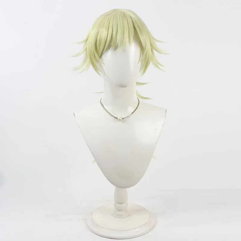 Anime Rook Hunt Cos Cosplay Wig Halloween Carnival Party Props Synthetic Hair Heat Resistant Fiber + Wig Cap