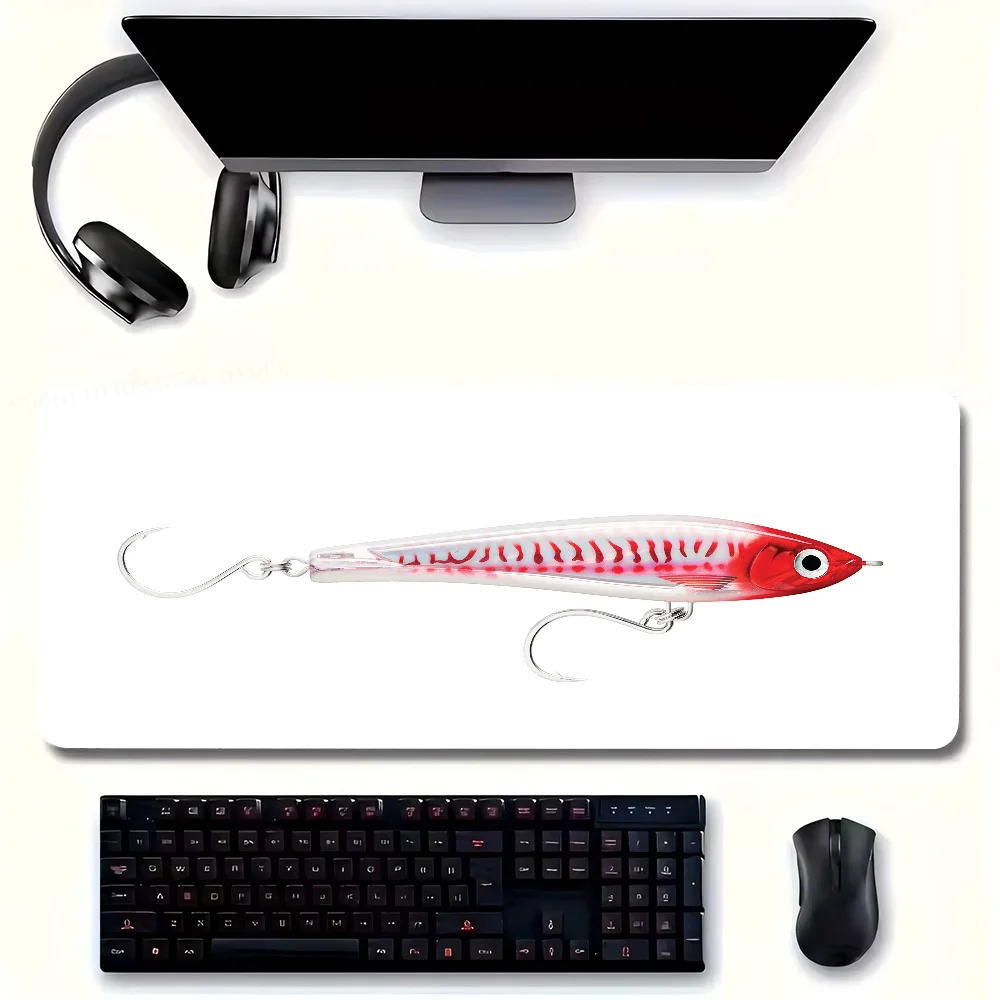 Rapala Fishing E-Enthusiasts Mousepad Non-slip Suitable For Office Computers Laptops E-sports Game Desk Mats XXL Keyboard