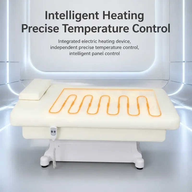 Bohorio Electric Beauty Bed Intelligent Heating Lifting Massage Table for Tattoo and Facial Treatment