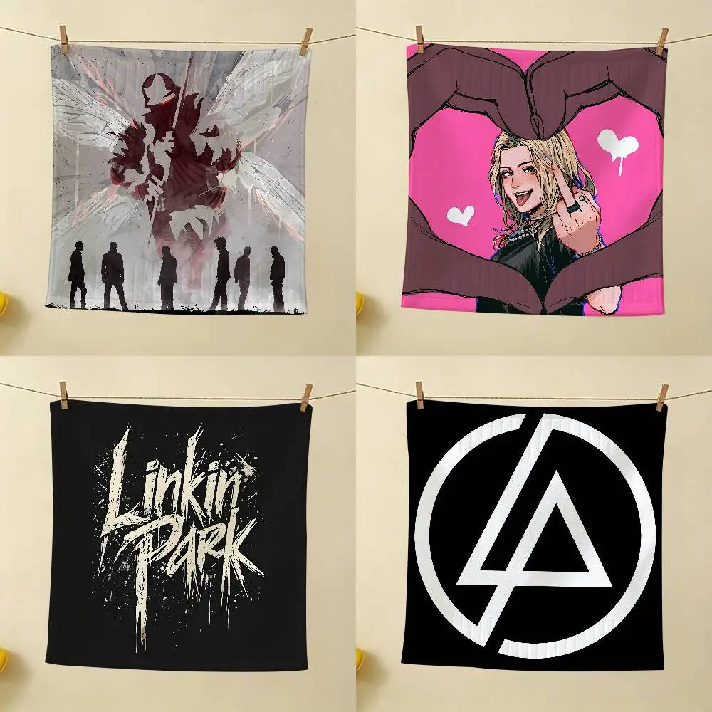 Rock Band L-Linkin ParkS New 25x30cm Small Hand Towel Quick Dry Decorative Kitchen Towel Gauze Towel Home Restaurant