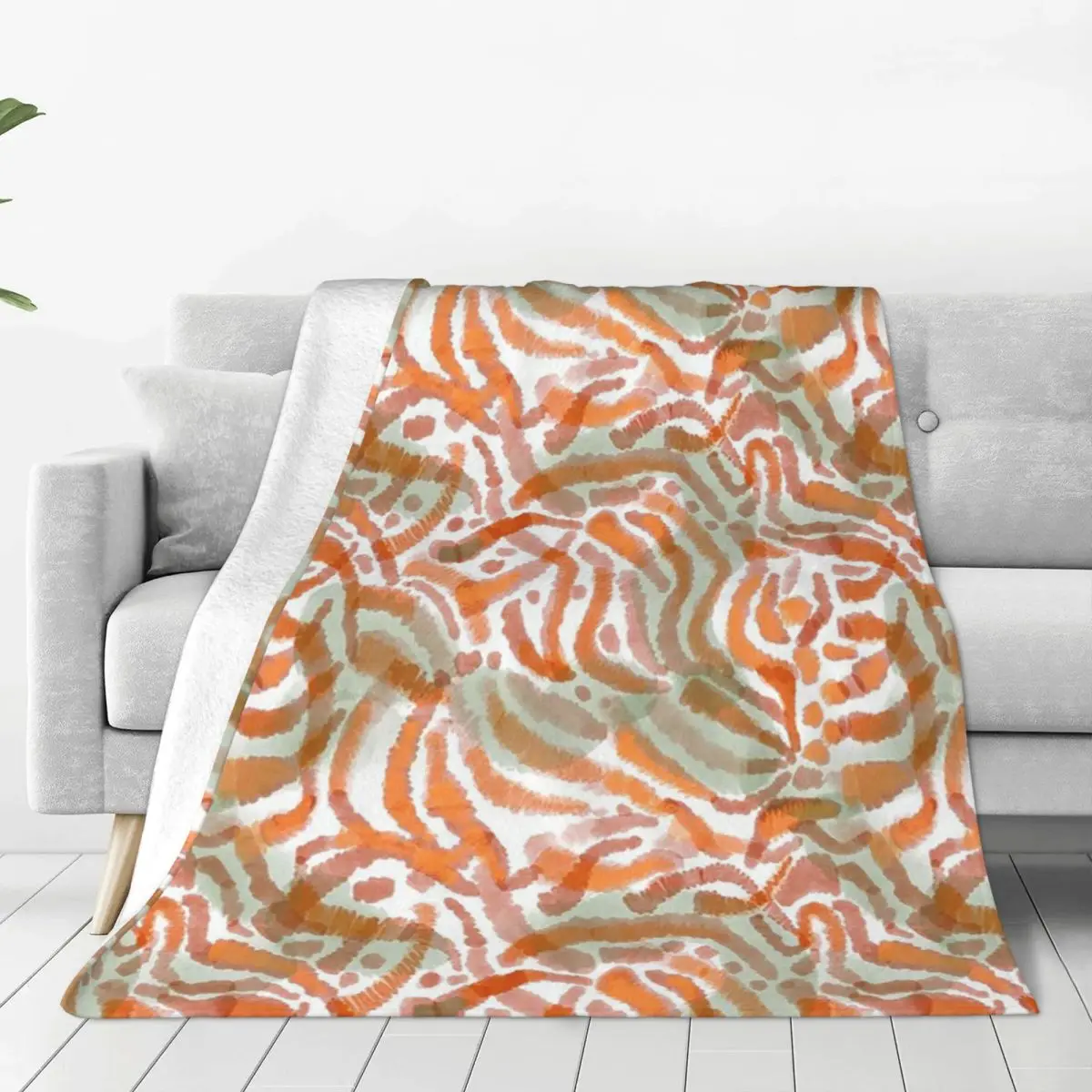 Watercolour Aesthetic Blankets Flannel Multi-function Sofa Throw Blankets For Home Bedroom Travel Throws Bedspread Quilt