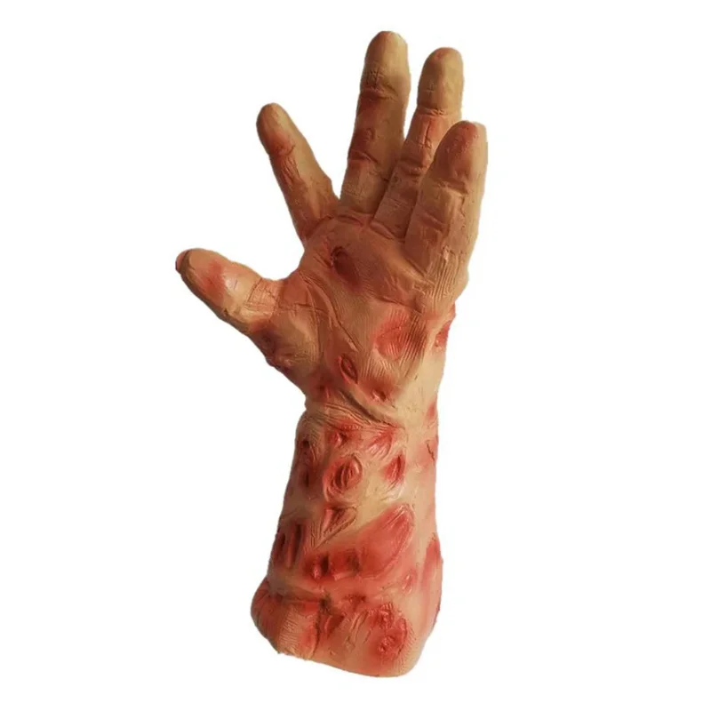 Страшная маска Фредди, ужас, зомби, клоун, маскировка, реквизит на Хэллоуин, латексный карнавал, Фредди Крюгер, косплей, аниме, перчатки, маска для лица