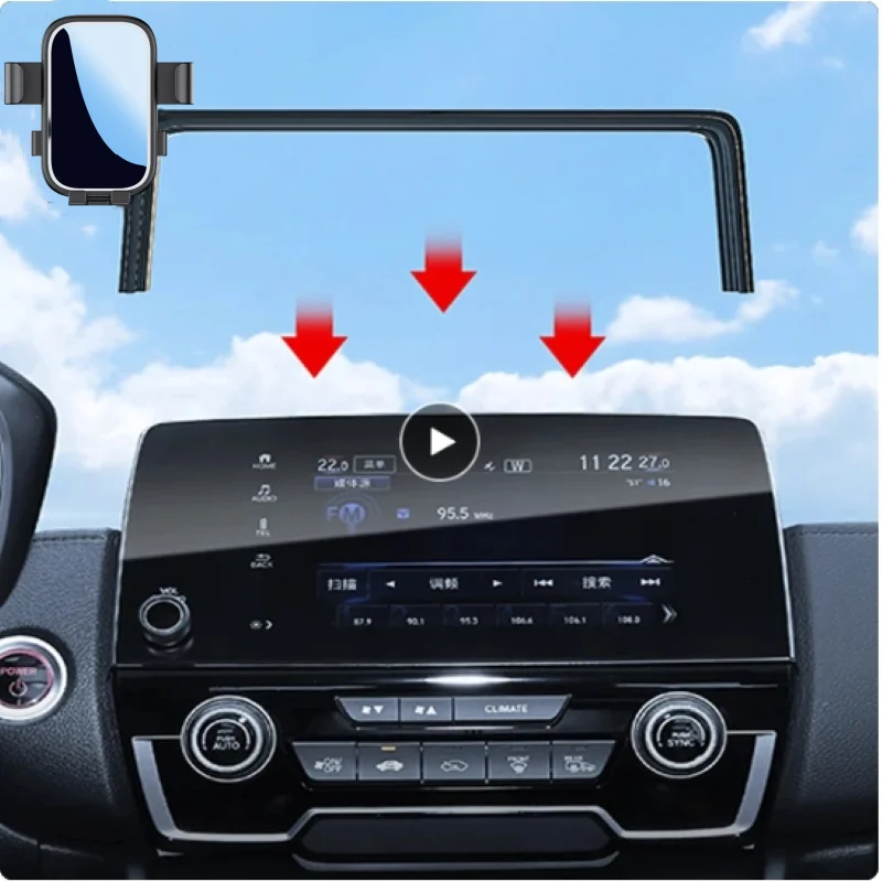 

Car Phone Holder For Honda CRV Breeze RW RT 2017 2018 2019 2020 2021 2022 Screen Fixed Navigation Bracket Charging
