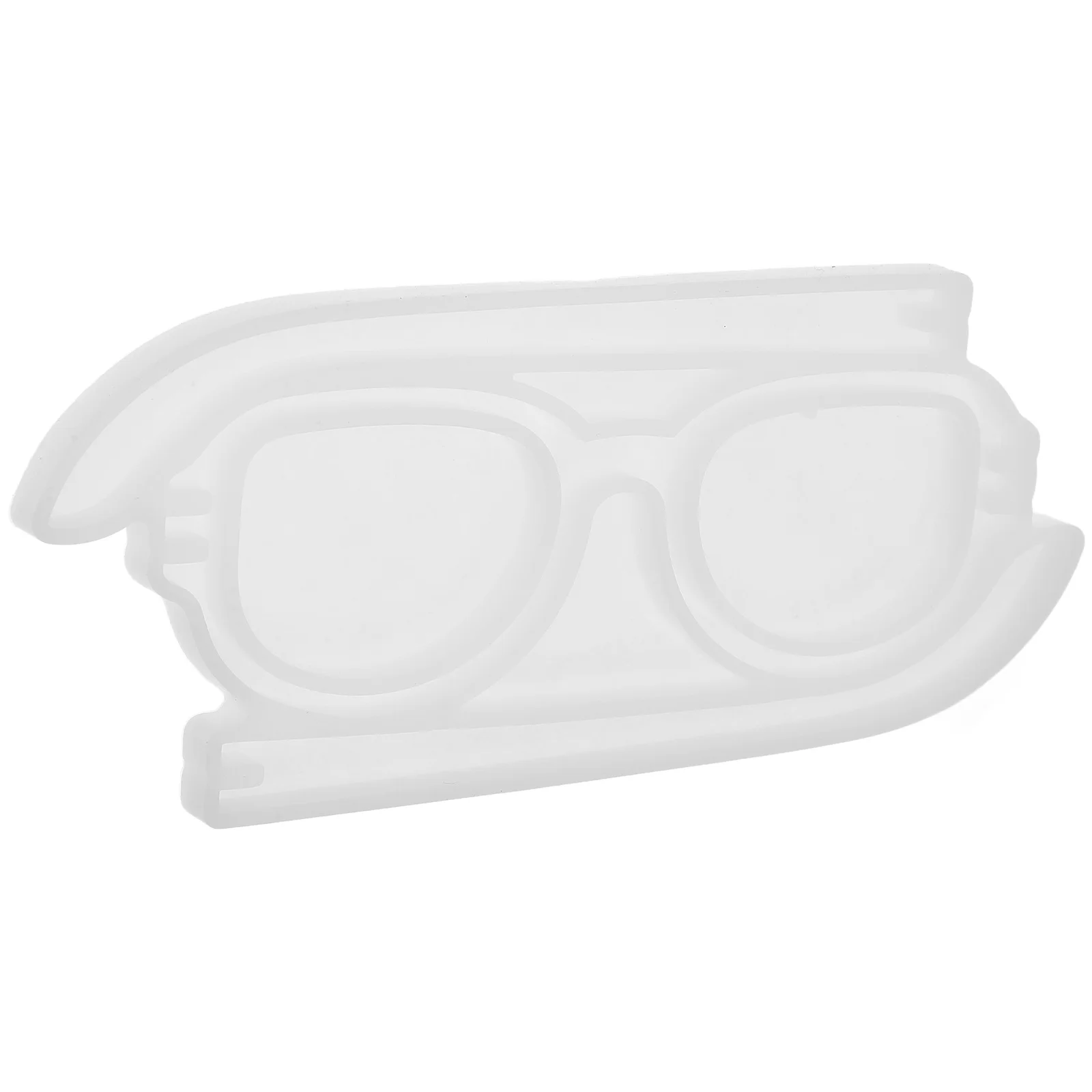 

Crystal Mold DIY Silicone Eyeglasses Decor Crafts Epoxy Casting Flexible Reusable Jewelry Accessories Making Supplies