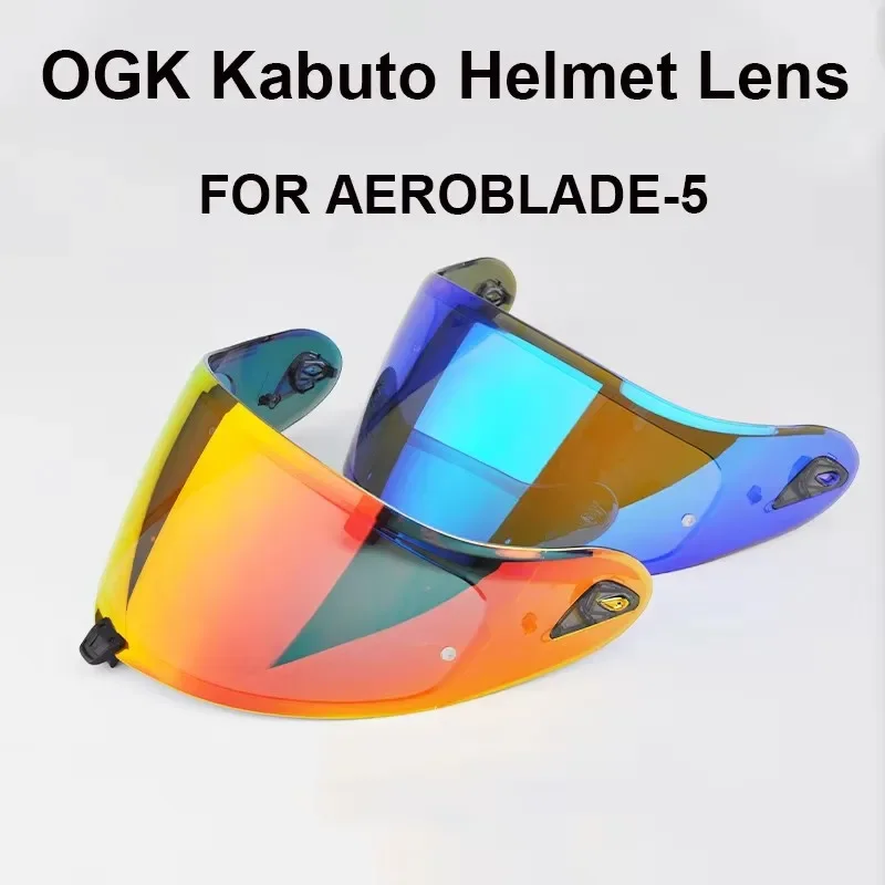 

for OGK Kabuto Aeroblade-5/6 Shields Replacement Windshield F-17 Lens Capacete De Moto Accessories Full Face Helmet Visor